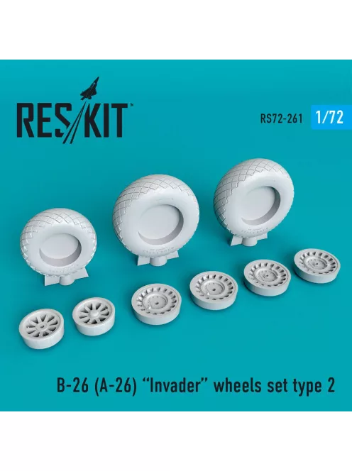 Reskit - B-26 (A-26) Invader type 2 wheels set