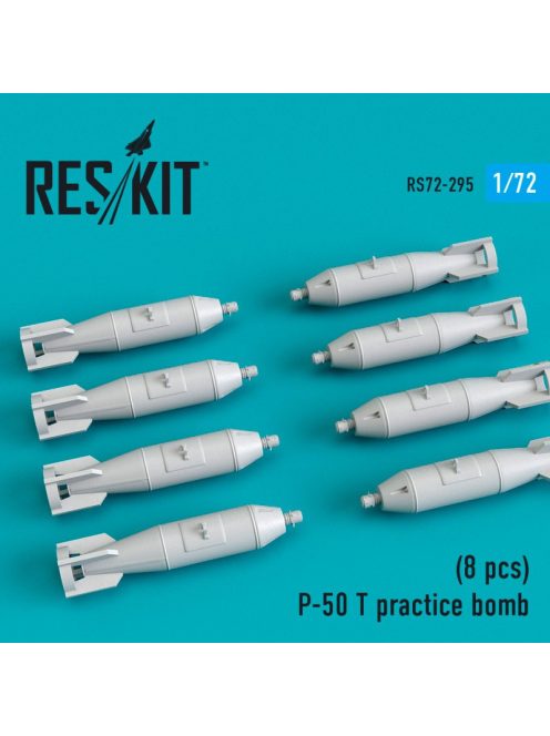 Reskit - P-50 T practice bombs (8 pcs)(Su-7, Su-17, Su-24, Su-25, Su-27, Su-33, Su-34, Su-35, MiG-21, MiG-23,
