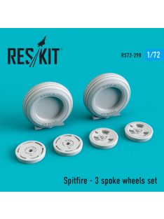 Reskit - Spitfire (3 spoke) wheels set (1/72)