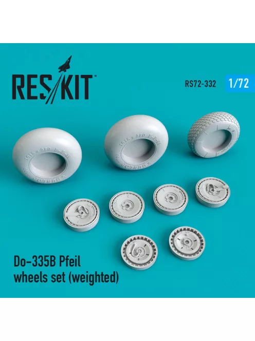 Reskit - Do-335? Pfeil wheels set (weighted)
