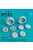 Reskit - F4F/FM-2 Wildcat wheels set type 1 (weighted)
