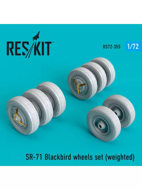 Reskit - SR-71 Blackbird wheels set (weighted)