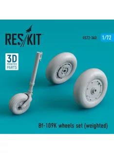 Reskit - Bf-109K wheels set (weighted)