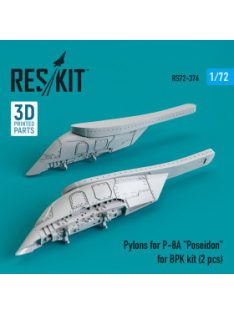   Reskit - Pylons for P-8A "Poseidon" for BPK kit (2 pcs) (3D Printed) (1/72)