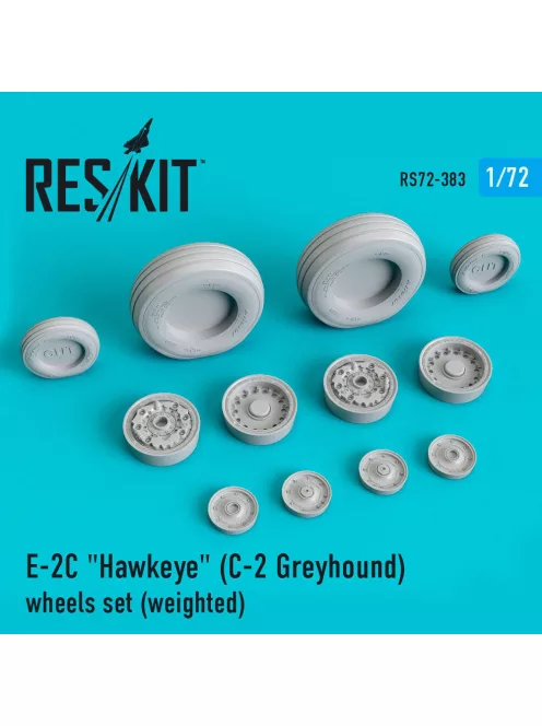 Reskit - E-2C Hawkeye (C-2 Greyhound) wheels set (weighted)
