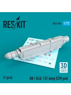   Reskit - AN / ALQ-131 deep ECM pod (3D Printed) (A-7, A-10, F-4, F-16, F-111, C-130)