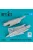 Reskit - AT730 triple store racks for Rafale (2 pcs) (3D Printed)