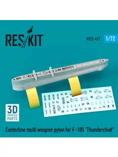   Reskit - Centerline multi weapon pylon for F-105 Thunderchief (3D Printed)