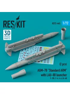   Reskit - AGM-78 Standard ARM with LAU-80 launcher (2 pcs) (F-105,F-4,A-6,EA-6B)