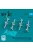 Reskit - AIM-7M Sparrow III missiles (4 pcs) (F-4, F-5, F-15, F-16, F-14, F/A-18) (3D Printed)