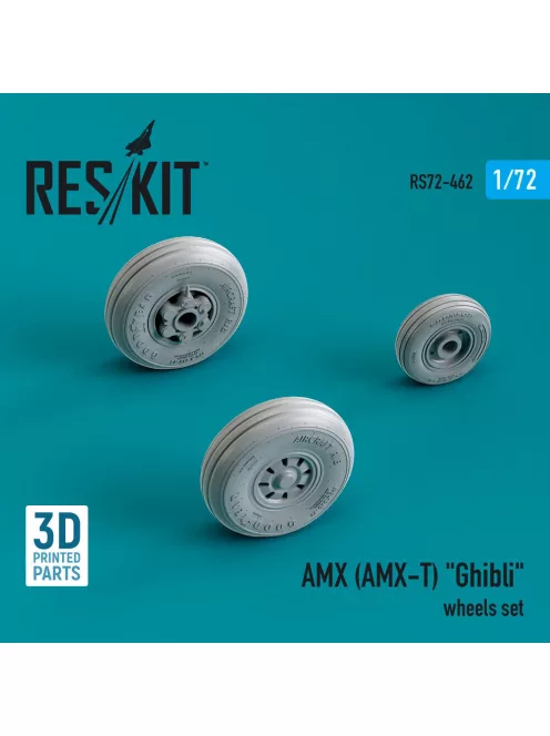 Reskit - AMX (AMX-T) Ghibli wheels set (3D Printed)