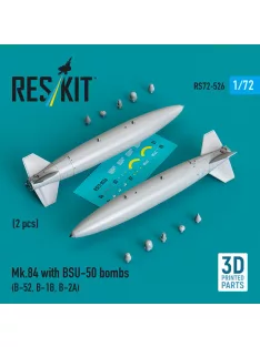   Reskit - Mk.84 with BSU-50 bombs (2 pcs) (B-52, B-1B, B-2A) (3D Printed)