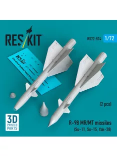   Reskit - R-98 MR/MT missiles (2 pcs) (Su-11 Su-15 Yak-28) (3D Printed)