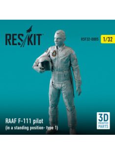   Reskit - RAAF F-111 pilot (in a standing position- type 1) (3D Printed) (1/32)