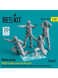   Reskit - Yellow jersey (Right position from the aircraft) Plane Director, Aircraft Handling Officer, Catapult