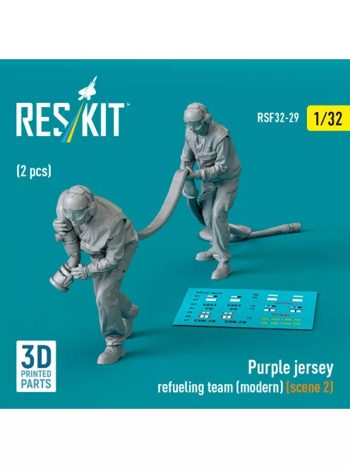 Reskit - Purple jersey refueling team (modern) (scene 2) (2 pcs) (3D Printed)