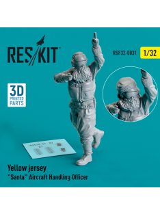   Reskit - Yellow jersey "Santa" Aircraft Handling Officer (1 pcs) (3D Printed) (1/32)