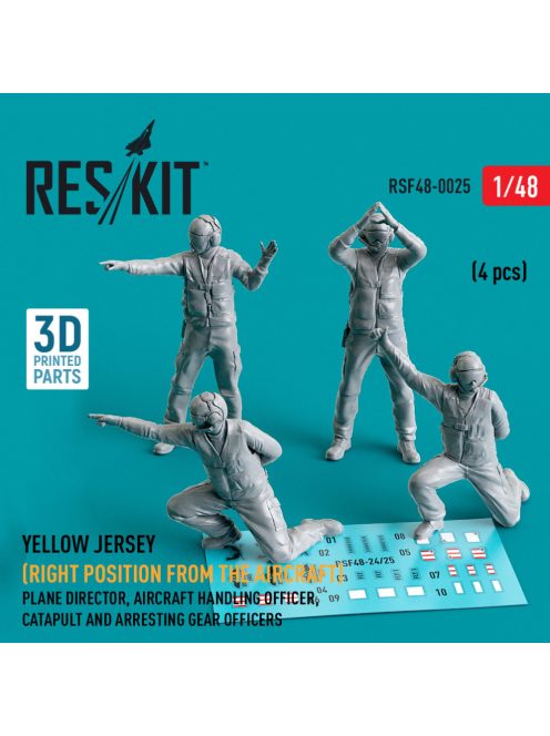 Reskit - Yellow jersey (Right position from the aircraft) Plane Director, Aircraft Handling Officer, Catapult