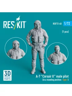   Reskit - A-7 Corsair II male pilot (in a standing position - type 1) (1 pcs) (3D Printed)