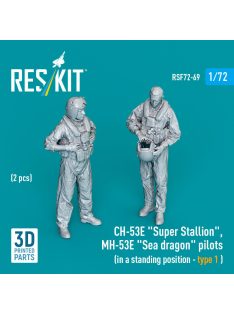   Reskit - CH-53E Super Stallion, MH-53E Sea dragon pilots (in a standing position - type 1) (2 pcs) (3D Printed)
