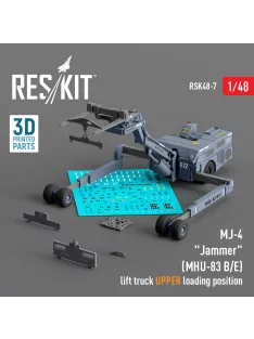   Reskit - MJ-4 Jammer (MHU-83 B/E) Early lift truck UPPER loading position (3D Printed model kit)