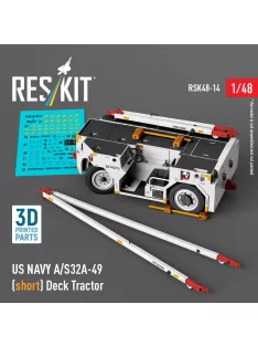   Reskit - US NAVY A/S32A-49 (short) Deck Tractor (3D Printed model kit)