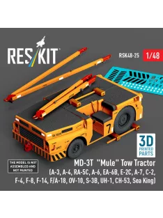   Reskit - MD-3T Mule Tow Tractor (A-3 A-4 RA-5C A-6 EA-6B E-2C A-7 C-2 F-4 F-8 F-14 F/A-18 OV-10 S-3B UH-1 CH-53 Sea King) (3D Printed model kit)