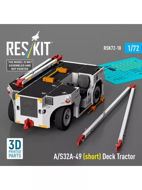 Reskit - A/S32A-49 (short) Deck Tractor (3D Printed model kit)