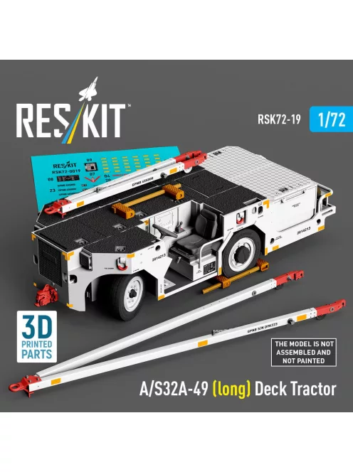 Reskit - A/S32A-49 (long) Deck Tractor (3D Printed model kit)