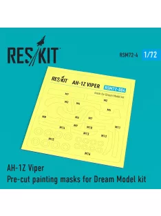   Reskit - AH-1Z Viper Pre-cut painting masks for Dream Model kit