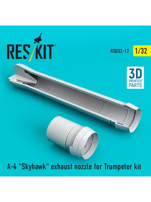 Reskit - A-4 Skyhawk exhaust nozzle for Trumpeter kit (3D Printed)