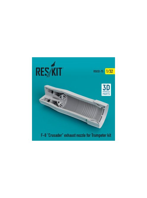 Reskit - F-8 "Crusader" exhaust nozzle for Trumpeter kit (1/32)