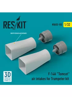   Reskit - F-14A Tomcat air intakes for Trumpeter kit (3D Printed)