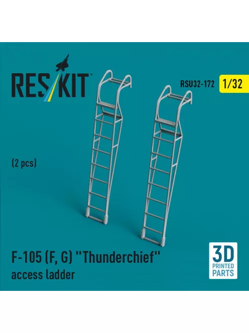 Reskit - F-105 (F G) Thunderchief access ladders (2 pcs) (3D Printed)