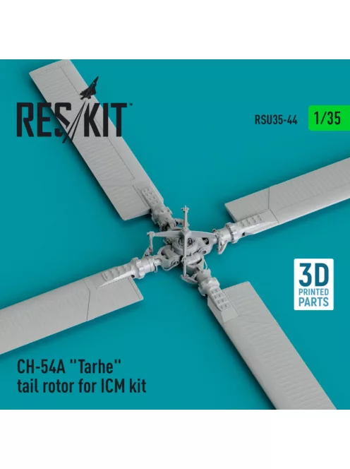 Reskit - CH-54A "Tarhe" tail rotor for ICM kit (3D Printed) (1/35)