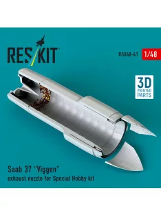   Reskit - Saab 37 Viggen exhaust nozzle for Special Hobby kit (3D Printed)