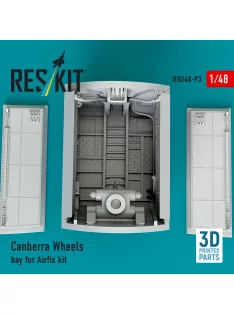 Reskit - Canberra Wheels bay for Airfix kit (3D Printed)