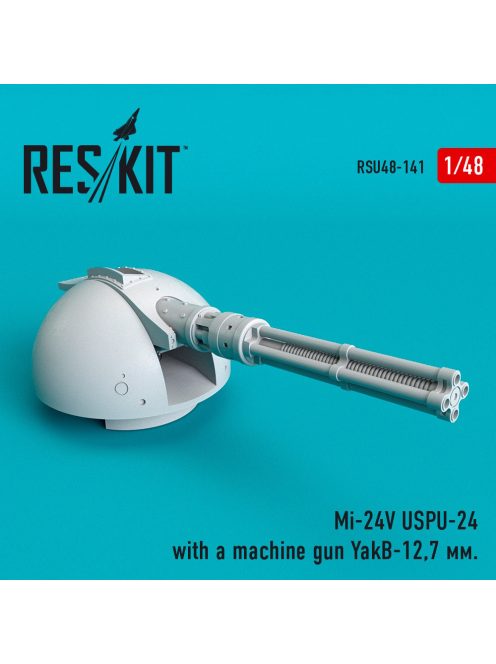 Reskit - Mi-24V USPU-24 with a machine gun YakB-12,7 mm (1/48)