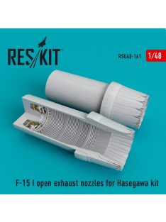Reskit - F-15I open exhaust nozzles for Hasegawa kit (1/48)