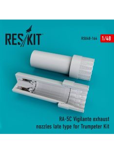   Reskit - RA-5C "Vigilante" exhaust nozzles late type for Trumpeter kit (1/48)