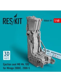   Reskit - Ejection seat MB Mk.10Q for Mirage 2000C, 2000-5 (3D Printed) (1/48)