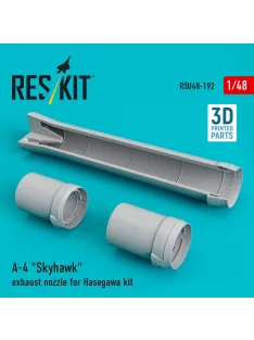   Reskit - A-4 Skyhawk exhaust nozzle for Hasegawa kit (3D Printed)