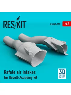   Reskit - Rafale air intakes for Revell/Academy kit (3D Printed)