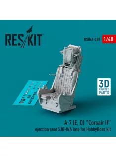   Reskit - A-7 (E D) Corsair II ejection seat SJU-8/A late for HobbyBoss kit (3D Printed)