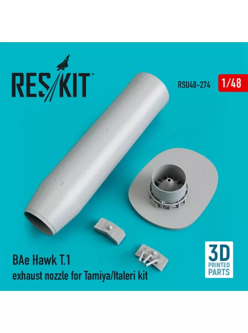 Reskit - BAe Hawk T.1 exhaust nozzle for Tamiya/Italeri kit (3D Printed)