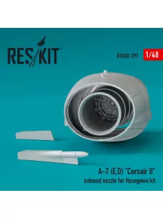   Reskit - A-7 (E,D) Corsair II exhaust nozzle for Hasegawa kit