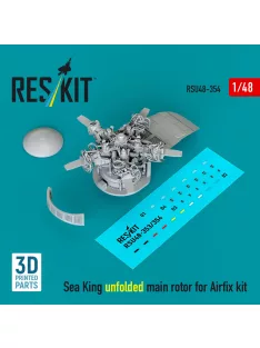  Reskit - Sea King unfolded main rotor for Airfix kit (3D printed)