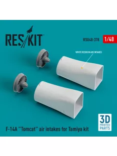   Reskit - F-14A "Tomcat" air intakes for Tamiya kit (3D Printed) (1/48)