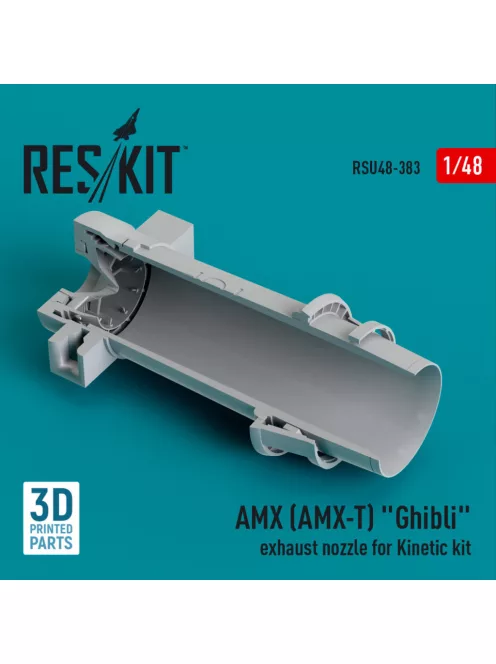 Reskit - AMX (AMX-T) "Ghibli" exhaust nozzle for Kinetic kit (3D Printed) (1/48)