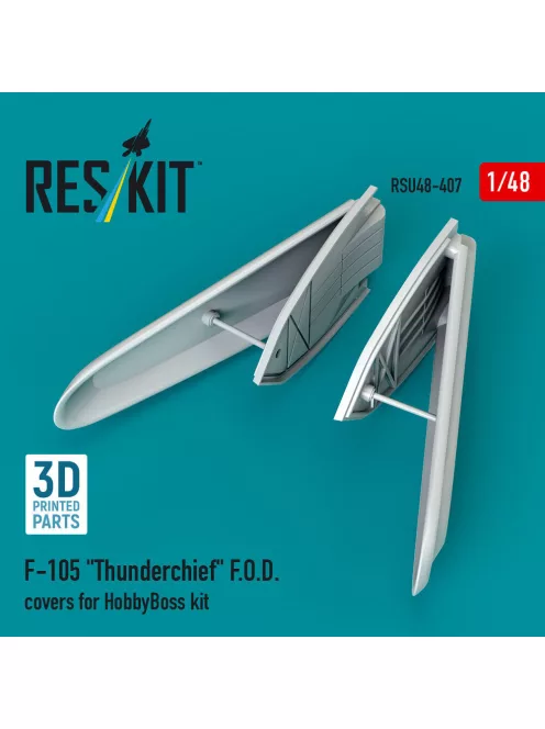 Reskit - F-105 Thunderchief F.O.D. covers for HobbyBoss kit (3D Printed)